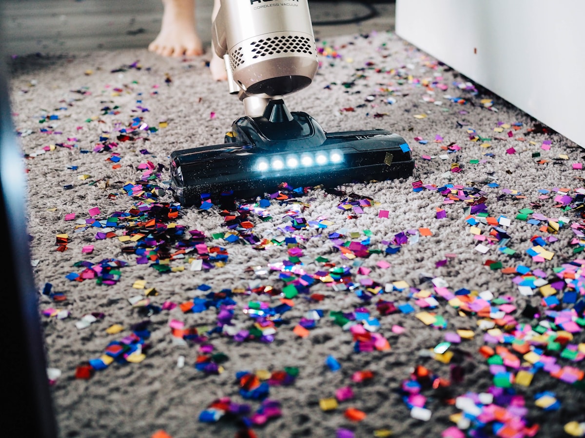 After party cleanup